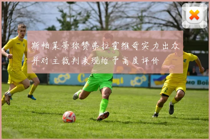斯帕莱蒂称赞弗拉霍维奇实力出众并对主裁判表现给予高度评价